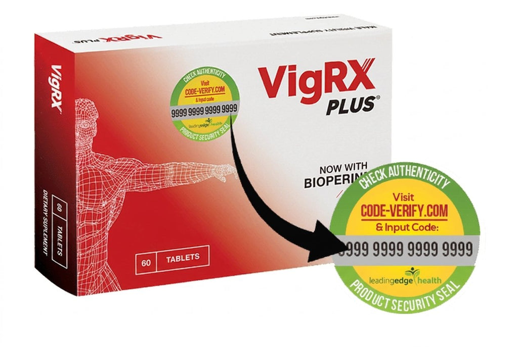 VigRX Plus authenticity seal
